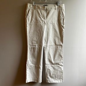 TALBOTS Polished Cotton Chinos